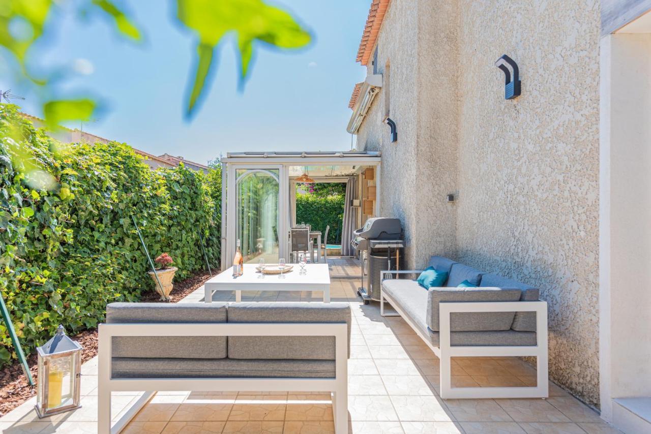 Maison Cosy Avec Petite Piscine Six-Fours-les-Plages Eksteriør bilde