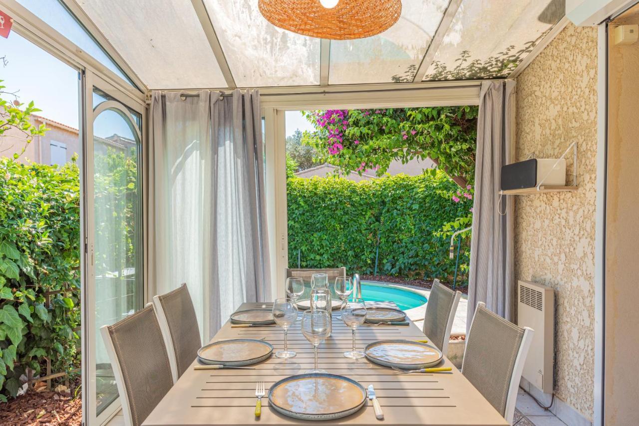 Maison Cosy Avec Petite Piscine Six-Fours-les-Plages Eksteriør bilde